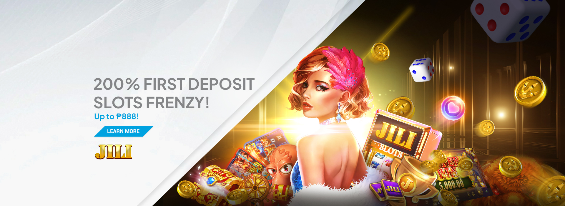 200% First Deposit Slots Frenzy! Up to ₱888!
